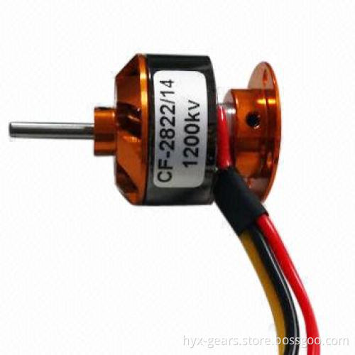 28mm Brushless Outer-runner Motor with Super Strength Magnet, Low-noise and High-balance